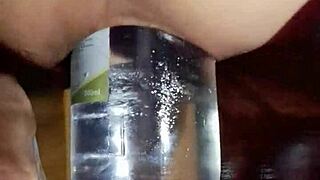 In a homemade setting, a Myanmar gay amateur performs a solo anal insertion, capturing every intimate detail.