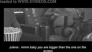 Julena's Exciting 3D Adventures With Riding And Upskirt Scenes!