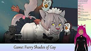 vtuber lewdneko plays furry shades of gay part 1