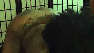 hazelnutxxx shakes her ass in the hood for black guys.