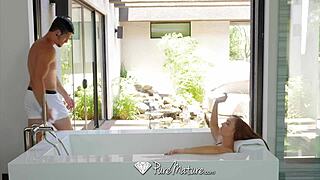 Dani Jensen's Wet Red Pussy Fucked in High Definition