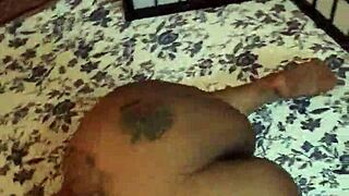 hazelnutxxx shakes her ass in the hood for black guys.