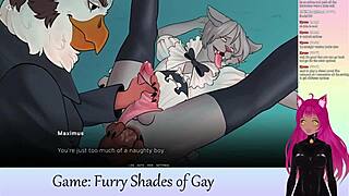 vtuber lewdneko plays furry shades of gay part 1