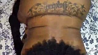 hazelnutxxx shakes her ass in the hood for black guys.