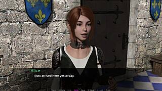 let's play a knight's tale part four with redhead and blonde characters