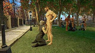 Gay Blowjob Session Feels So Intense