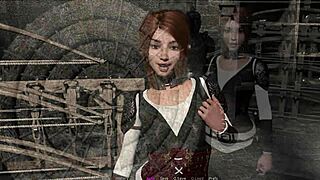 let's play a knight's tale part four with redhead and blonde characters