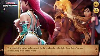 Wanna play princess quest demo with sexy asian redhead characters?