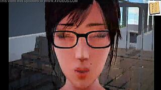 my new family episode 167 in erotic anime style.