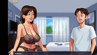 I'm exploring Summertime Saga episode 170 in hentai style