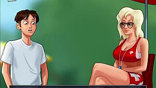 I'm exploring Summertime Saga episode 170 in hentai style