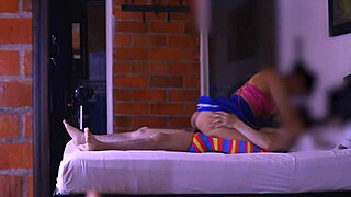 the bride guides her lover to unlimited pleasure staying by his side