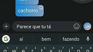 A video call featuring a blonde woman engaging in conversation and light interaction.