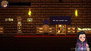 succubus dominates me hard in drain mansion hentai game part 3