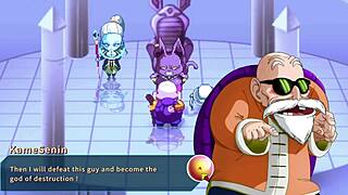 Hey, Vados, why show Master Roshi those huge boobs in Kame Paradise 2?