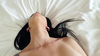 Amateur Bent Over for Big Cock Action