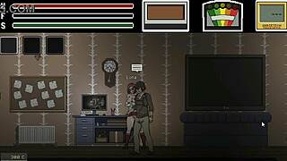 Man Having Sex with Pretty Lady in Lustful Spirit Hunt Ryona Hentai Game Gameplay