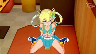 In The Dressing Room With Emo Moegi Kiratto Pri Chan