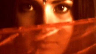 Mysterious brunette indian babe in solo scene