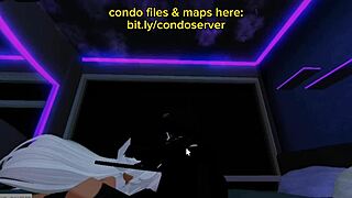 She got fucked in the bed of the condo with deepthroat