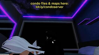 She got fucked in the bed of the condo with deepthroat