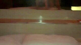 Brunette amateur has anal sex in hotel room