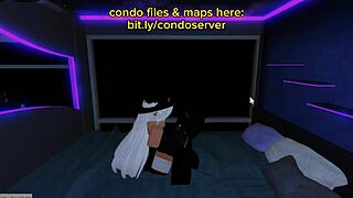 She got fucked in the bed of the condo with deepthroat