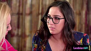 lesbian babe seductively licking lez pussy of girlfriend