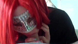 Watch This Redhead Wife Suck That Big Dick!