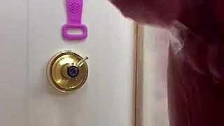 Jacking Off In Shower With Huge Cum!