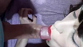 My Stepsister Gave Blowjob Then Fucked And Cum On Face!