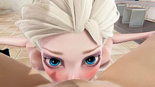 In this 3D porn, Elsa and Anna from Frozen engage in lesbian licking