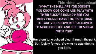 Amy Rose Caught In Degrading Joi With Fingering And Masturbation