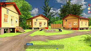 Helping the hotties in anime hentai game