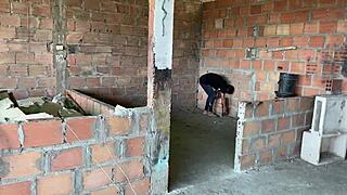 First time fucking my boss's huge pussy and cumming inside