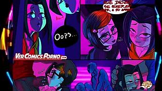 Anime Hentai Characters Enjoy A Fun Party