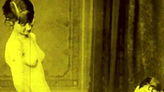 Bold Antique Lesbians With Hairy Pussies In Vintage Scenes