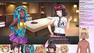 Vtuber Lewdneko Plays Huniepop 2 Double Date Part 6