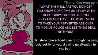 Amy Rose Caught In Degrading Joi With Fingering And Masturbation