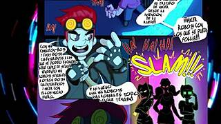 דמויות אנימה הנטאי נהנות ממסיבה מלאה הנאה