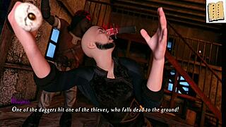 Adult visual novel with 3D gameplay, ecchi content