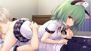 Terminalia Rina's erotic journey begins in this anime porn video