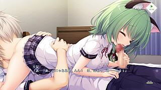 Terminalia Rina's erotic journey begins in this anime porn video