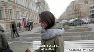 Nerdy Birdy Izi Ashley Gets Down and Dirty!