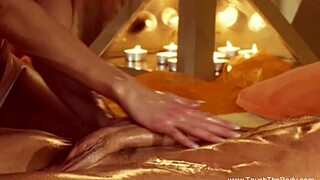 giving a steamy pussy massage to my man