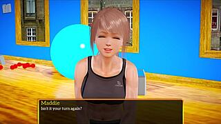 Blonde With Small Tits In Homemade Family Game!