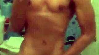 Twinks jerking off to huge cumshots, so intriguing