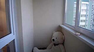 Cute Girl Tanya SHOWS Her Small Tits OUTDOOR On Webcam