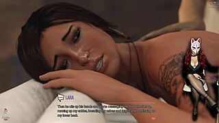 croft adventures episode 10 with erotic costumes and massage