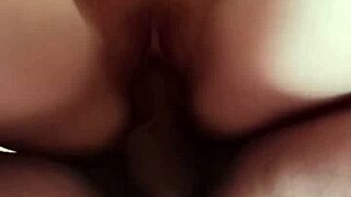 Kazakh couple films an intimate home video with steamy pussy action.